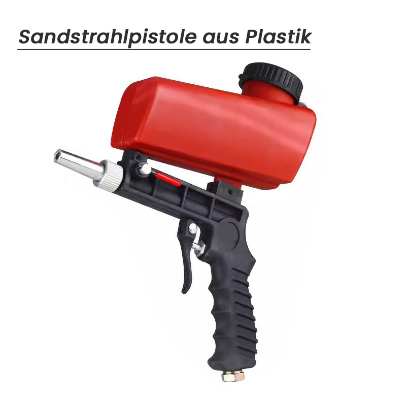 Bærbar håndholdt pneumatisk sandblæsepistol