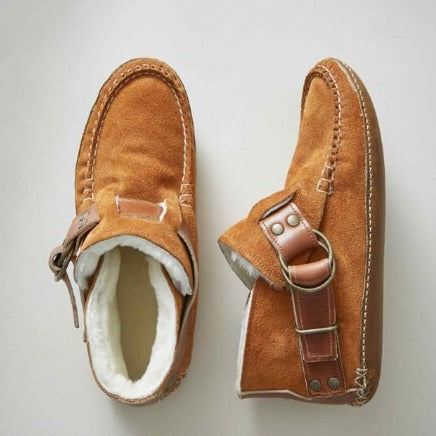 Warm winter ankle boots for women - Arlette
