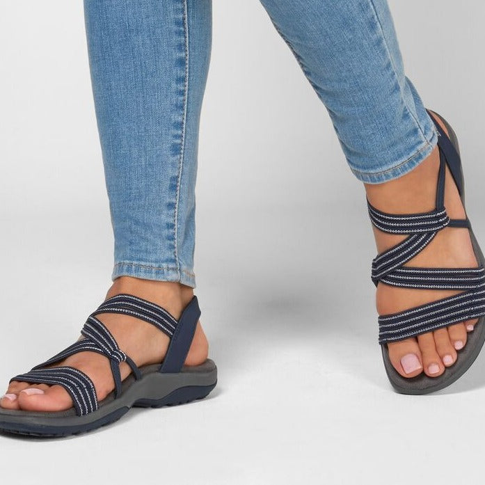 Orthopedic Women's Sandals with Adjustable Straps – Elvira