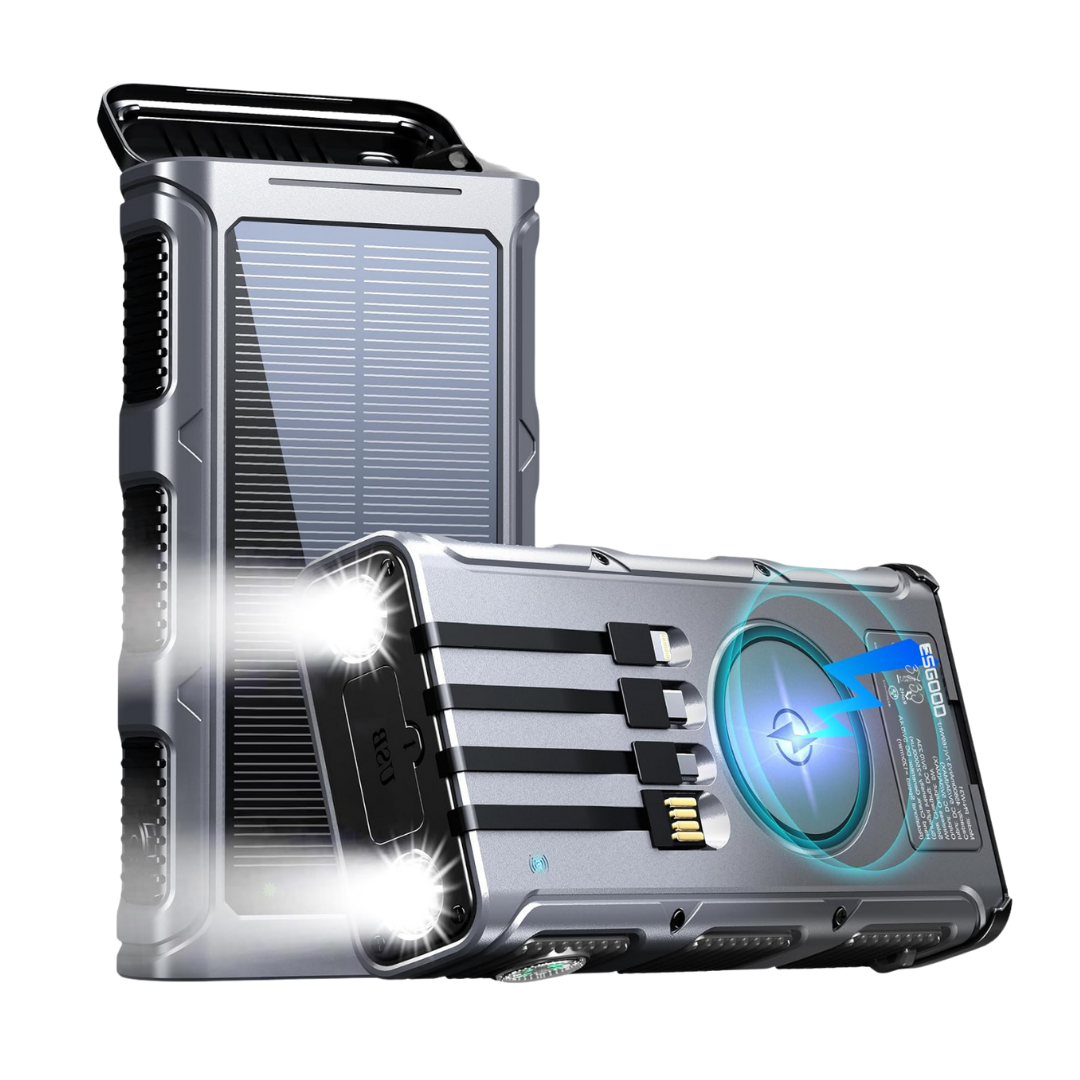 Solcelle Powerbank - PowerSafe 20000