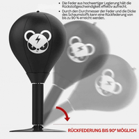 Boxing ball with strong suction cup base – PowerStrike