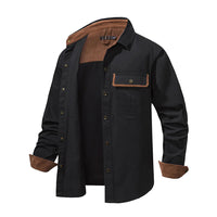 Stylish men's shirt with contrasting details – Ruben