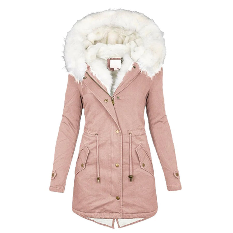 Luxe Padded Women's Winter Jacket - Elena