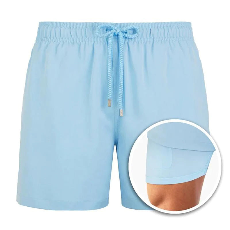 Trendy men's swim shorts with print – Julien