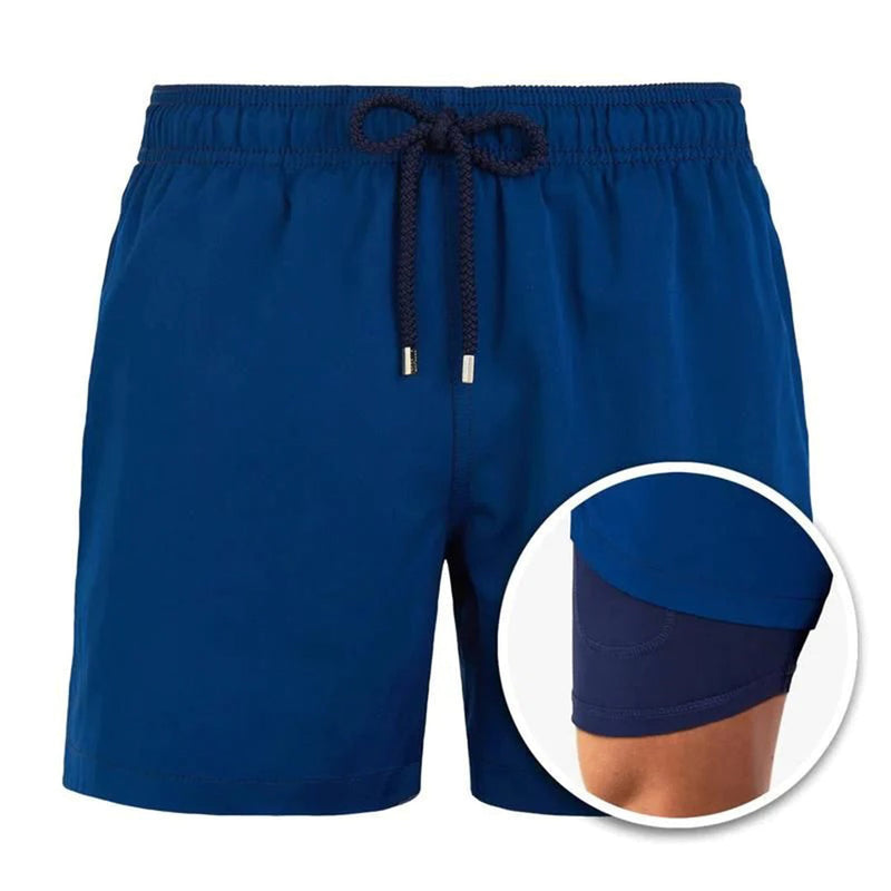Trendy men's swim shorts with print – Julien