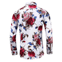 Trendy blomstermønster skjorte - Finn