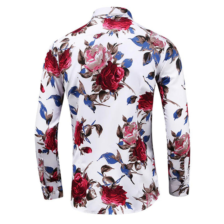 Trendy blomstermønster skjorte - Finn