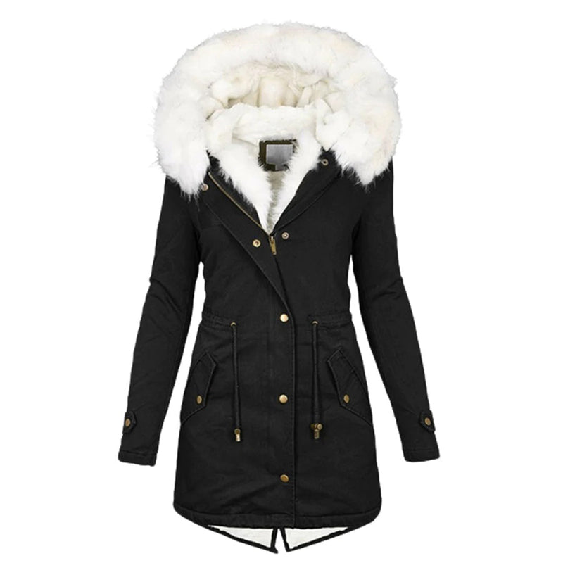 Luxe Padded Women's Winter Jacket - Elena