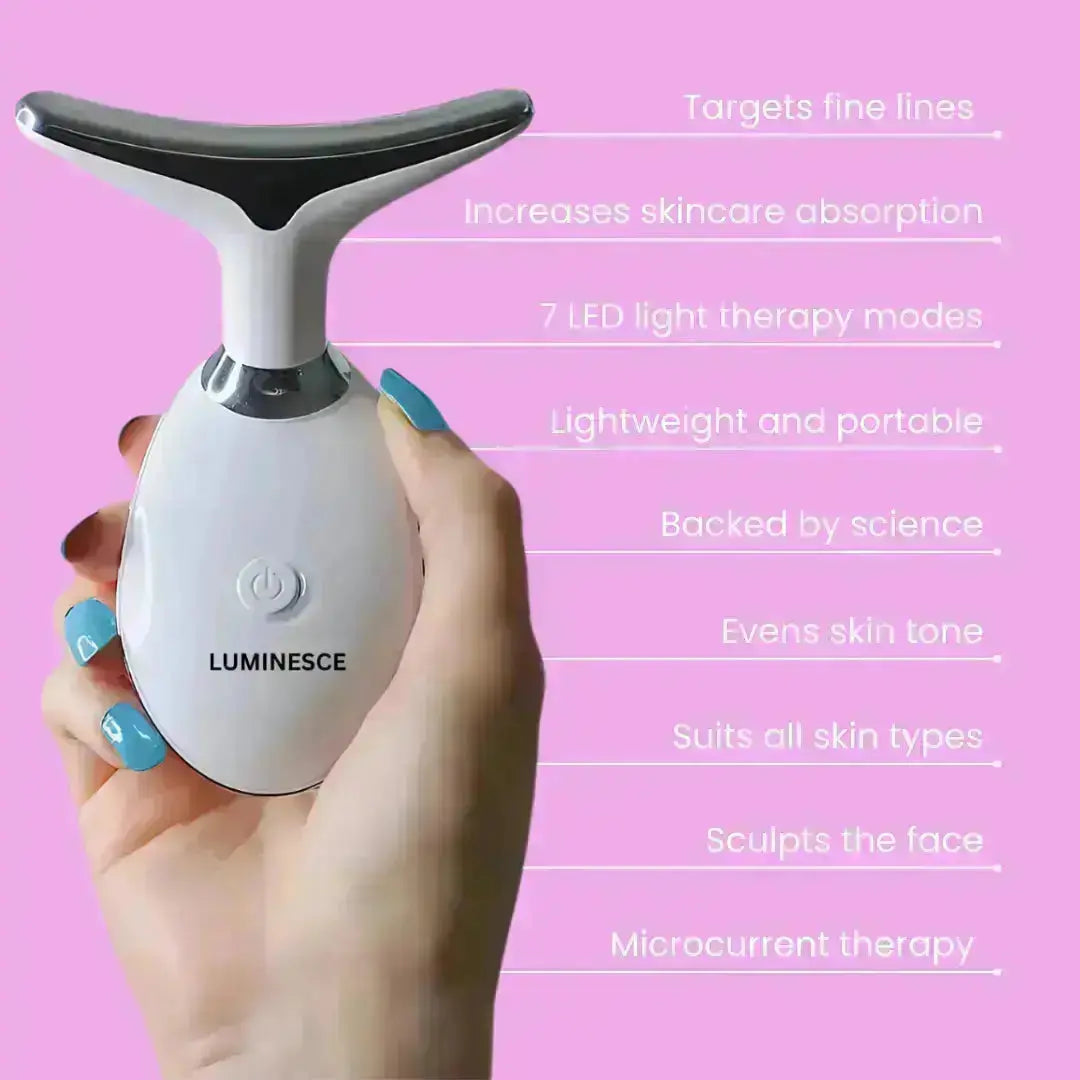 7-in-1 LED Facial Firming & Massage Tool – Vénera