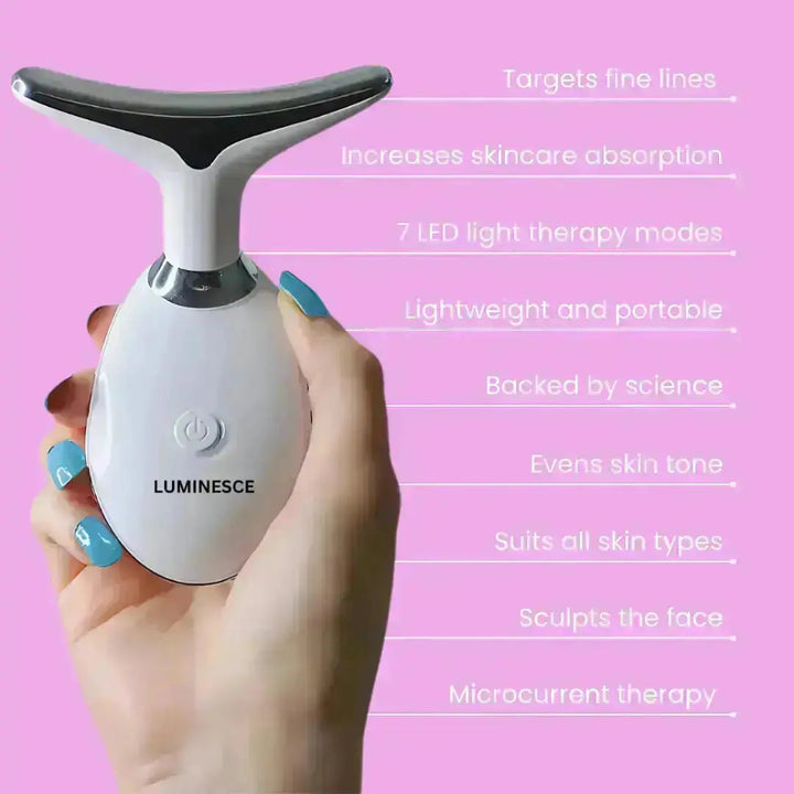 7-in-1 LED Facial Firming & Massage Tool – Vénera