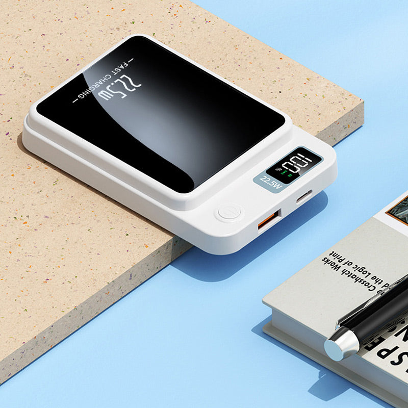 Portable 20000mAh Power Bank with 22.5W Fast Charging and Wireless Charging 5