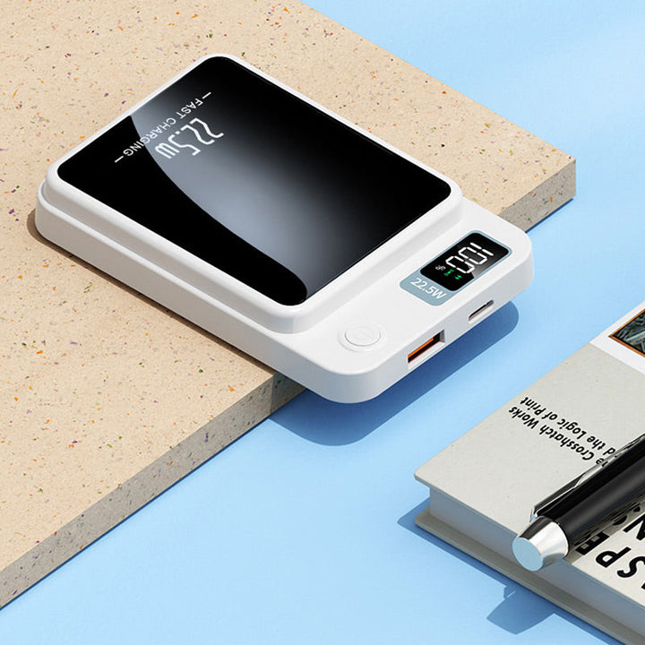 Portable 20000mAh Power Bank with 22.5W Fast Charging and Wireless Charging 5