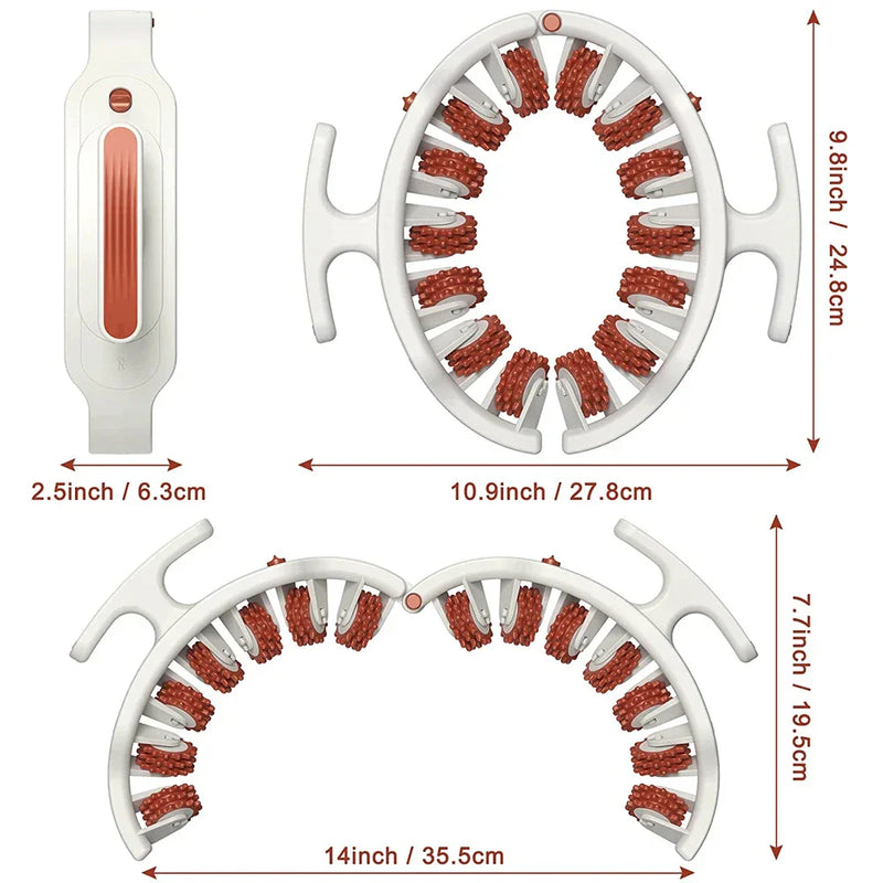 Kompakt akupressur-massageapparat – BodyRelief Roller