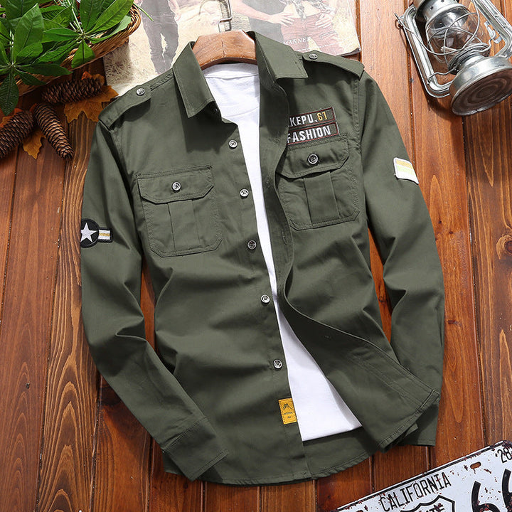 Robust Cargo Shirt for Men - Milan