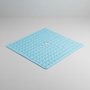 Quadratische PVC Duschmatte - GripSquare