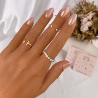 Åben ring med justerbart design - Aureos