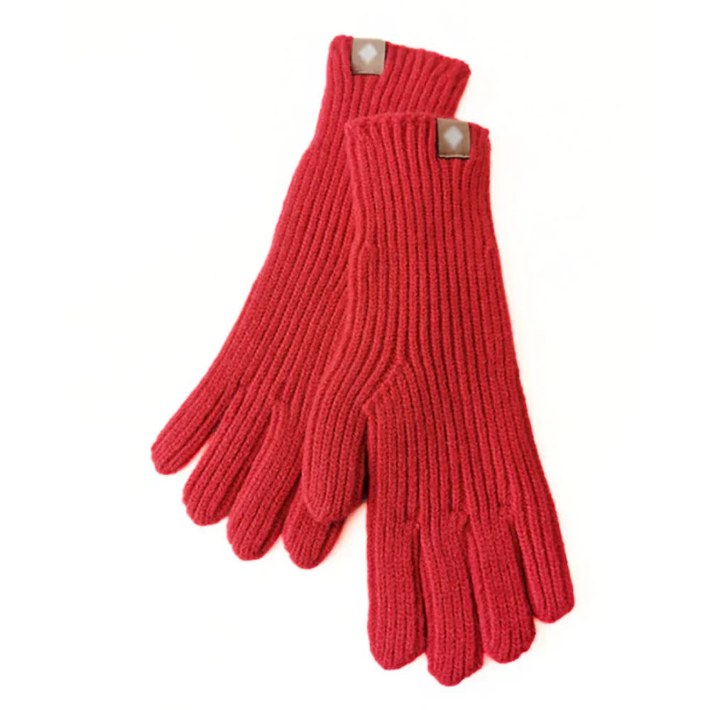Casual Knitted Women's Gloves - Elara