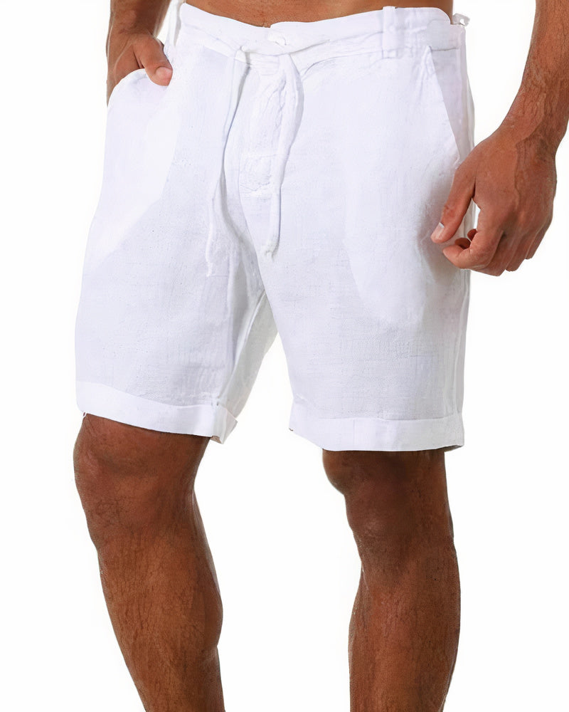 Stylish Linen Shorts for Men - Leo