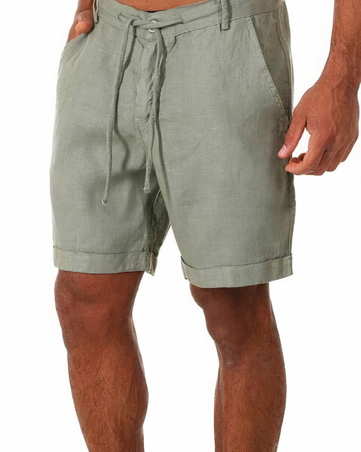 Stylish Linen Shorts for Men - Leo