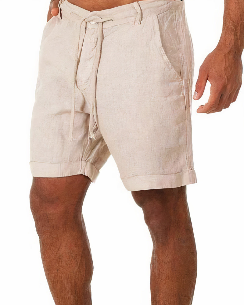 Stylish Linen Shorts for Men - Leo