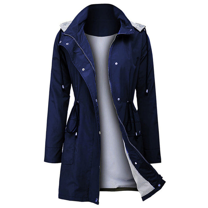 Trendy Women's Windbreaker - Purple