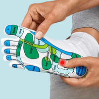 Akupressur-sokker for avslapning og helse – ReflexoSox