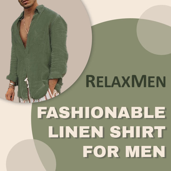 Airy men's shirt made of cotton – Elias