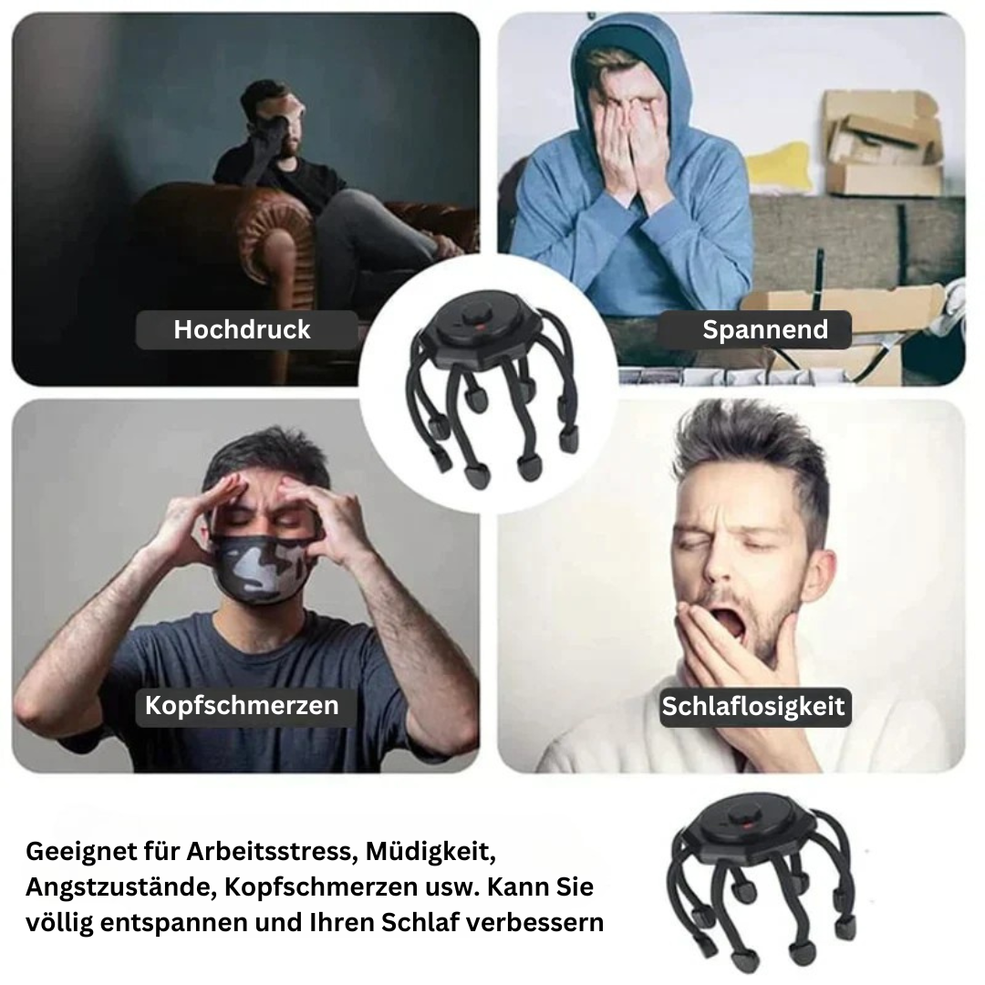 Hovedbundsmassageapparat - RelaxSphere