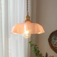 French Brass Pendant Lamp - BrassChic