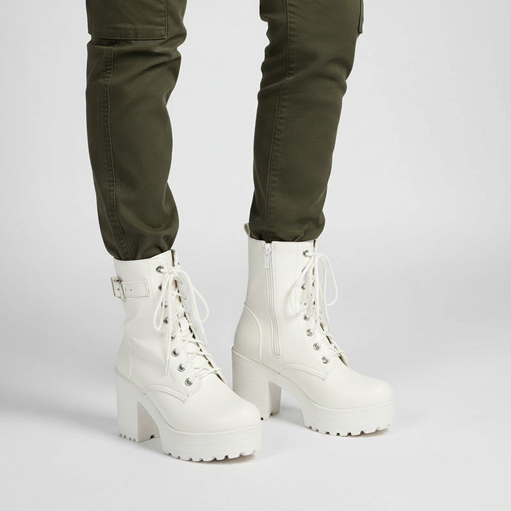 Robuste Stiefel Mit Schnürung - Daisy