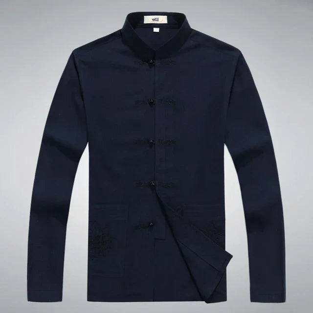 Japanese Style Men's Clothing Set - Hiroshi Tang Set