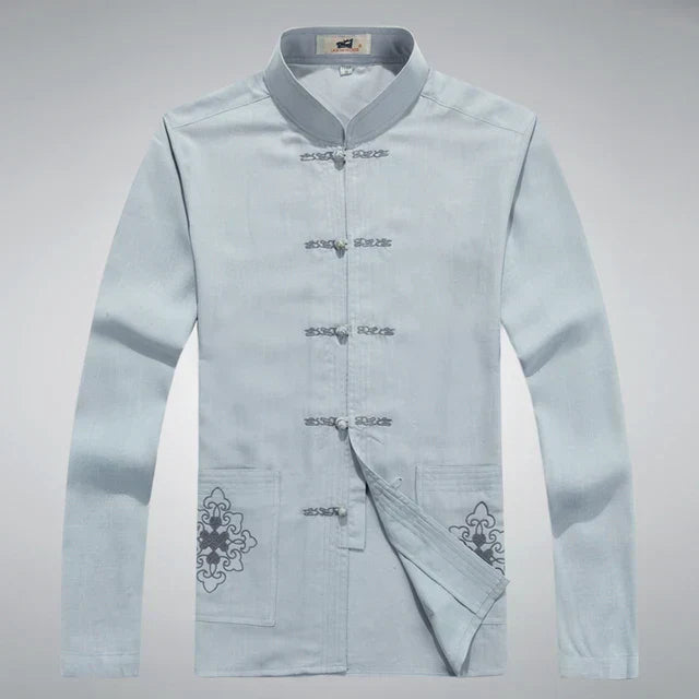 Japanese Style Men's Clothing Set - Hiroshi Tang Set