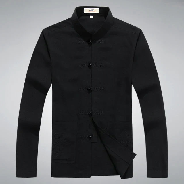 Japanese Style Men's Clothing Set - Hiroshi Tang Set