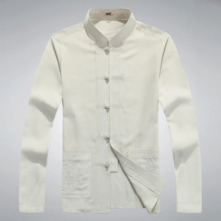 Japanese Style Men's Clothing Set - Hiroshi Tang Set