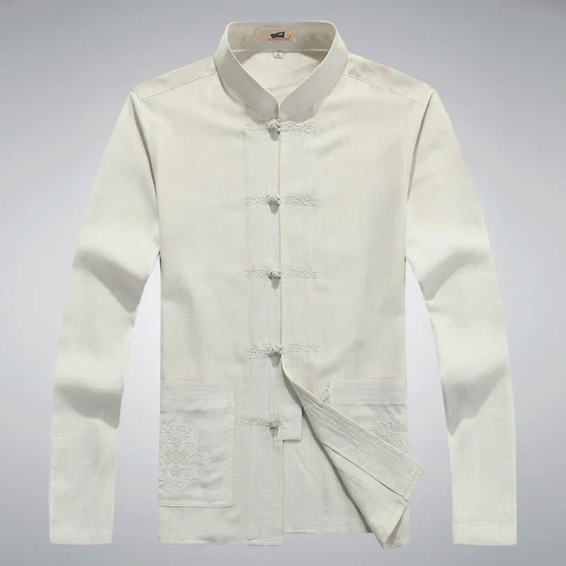 Japanese Style Men's Clothing Set - Hiroshi Tang Set