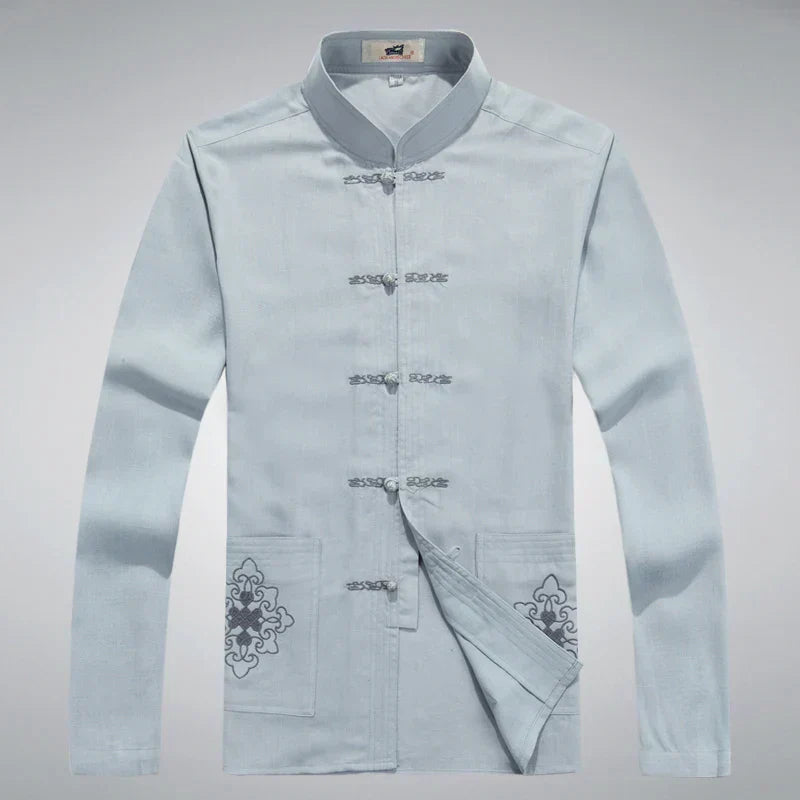 Japanese Style Men's Clothing Set - Hiroshi Tang Set