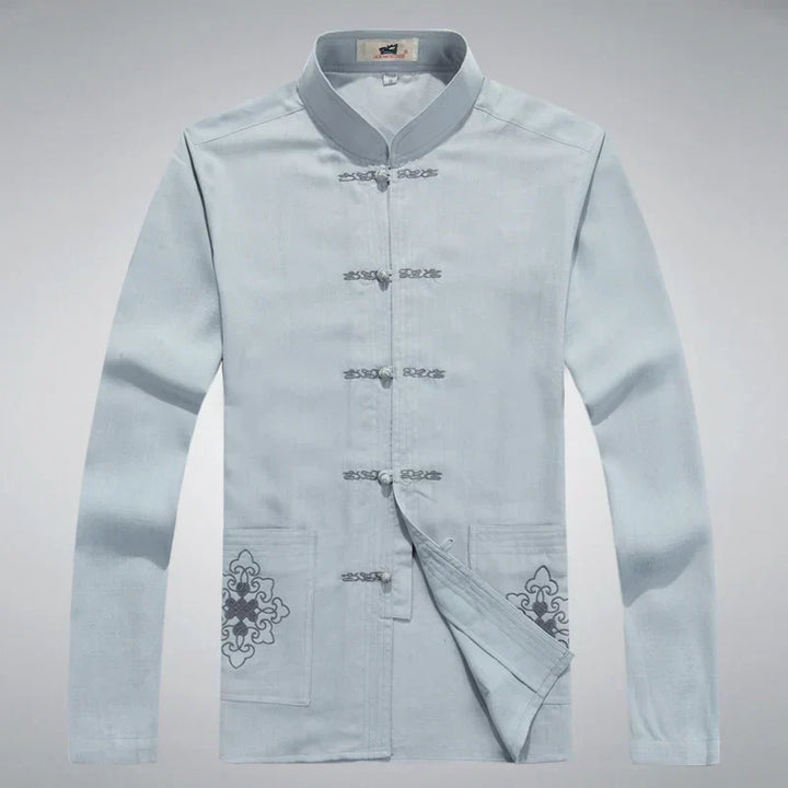Japanese Style Men's Clothing Set - Hiroshi Tang Set