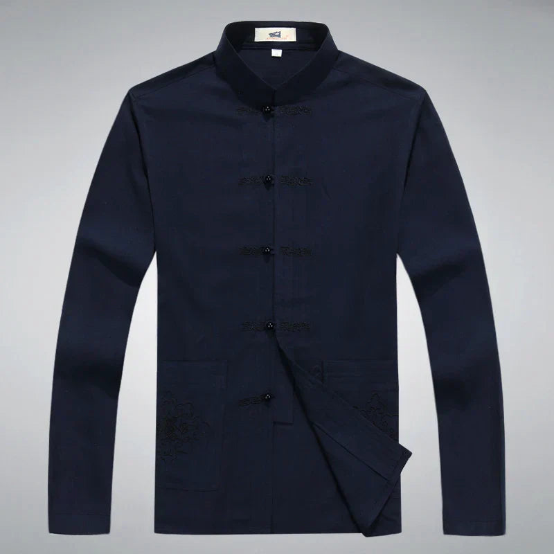 Japanese Style Men's Clothing Set - Hiroshi Tang Set