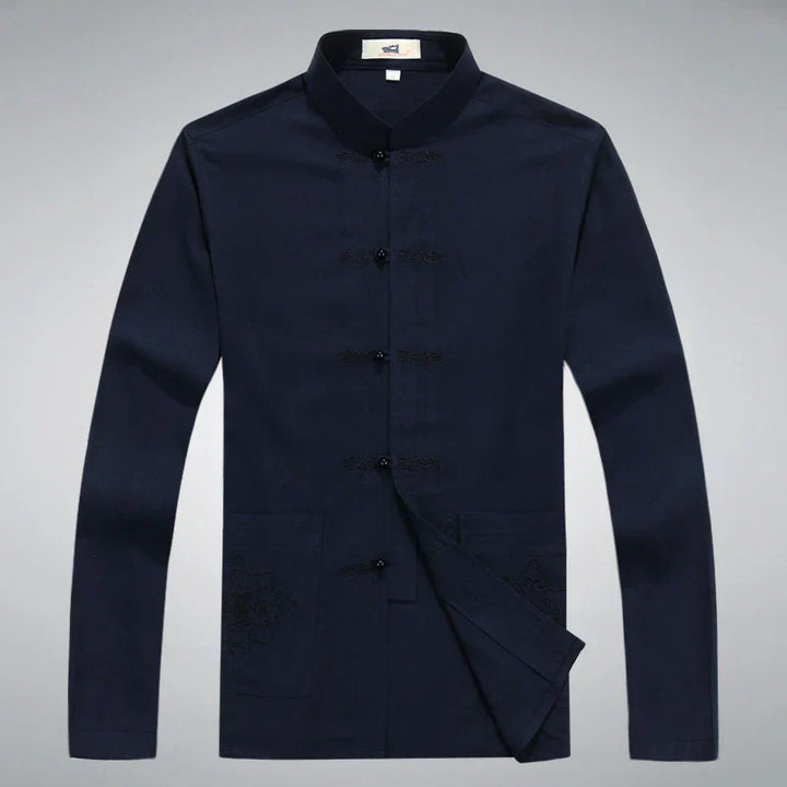 Japanese Style Men's Clothing Set - Hiroshi Tang Set