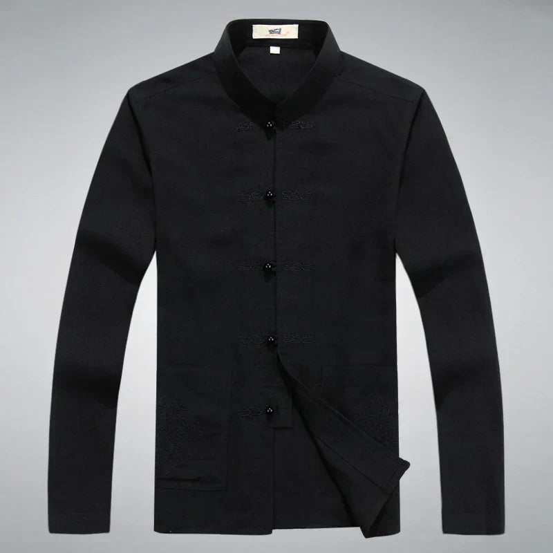 Japanese Style Men's Clothing Set - Hiroshi Tang Set