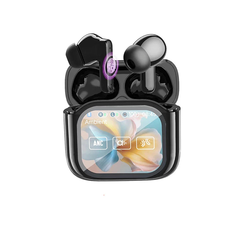 Touch Screen Translation Headphones with Noise Cancellation – Avelora