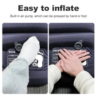 Ultralight self-inflating camping mattress with integrated pump – Eryx
