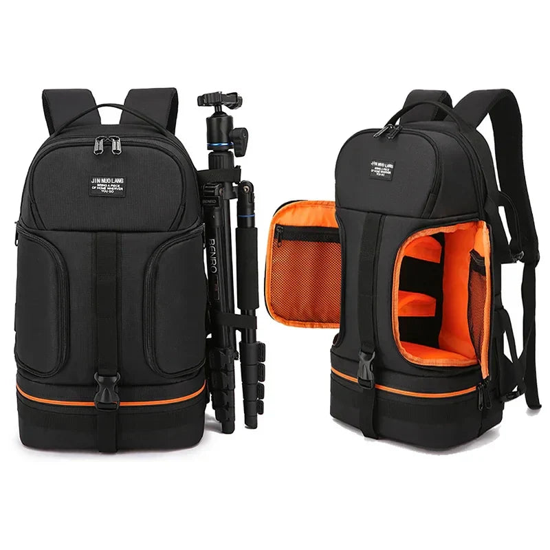 Professional Waterproof DSLR Camera Backpack with Tripod Strap and Rain Cover – Darius
