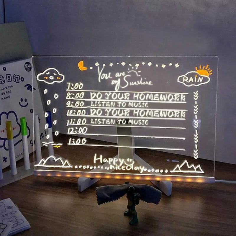 Tablero de dibujo LED sin pantalla para niños creativos - LumoPad