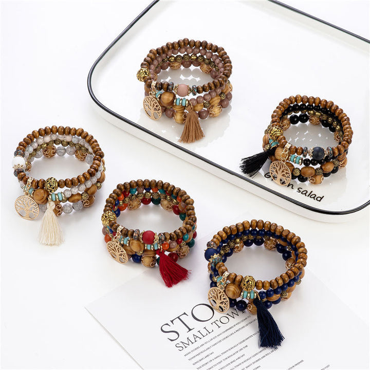 Life Tree Beaded Bracelet – Elowen