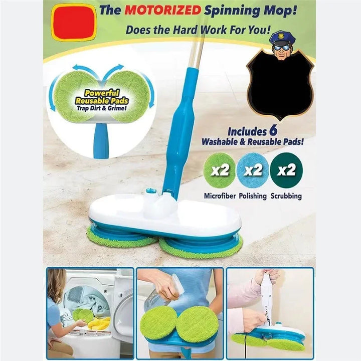 Trådløs Elektrisk Gulvmoppe - FlexMop