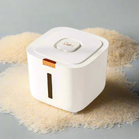 Reislagerschachtel 5–10 kg luftdicht, feuchtigkeits- und insektensicher mit Messbecher – GrainSafe