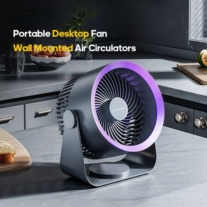 Multifunctional Electric Fan with 4000mAh Battery – AirFlex
