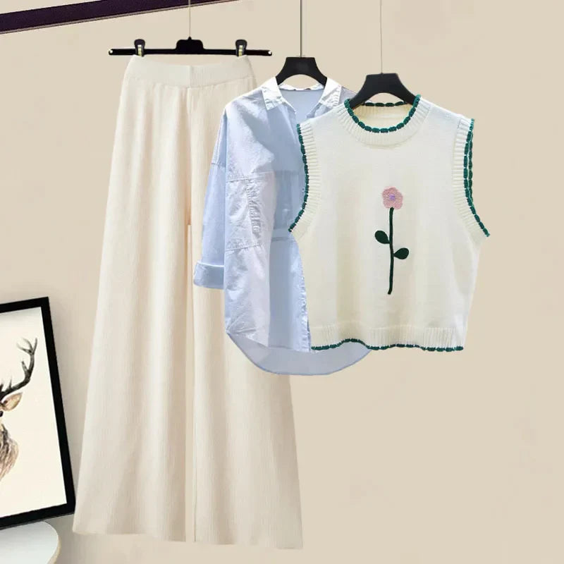 Tredelt vinterantrekk for damer med cardigan – Marisa