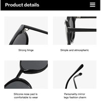 Retro Round Polarized Sunglasses - SunnyStyle